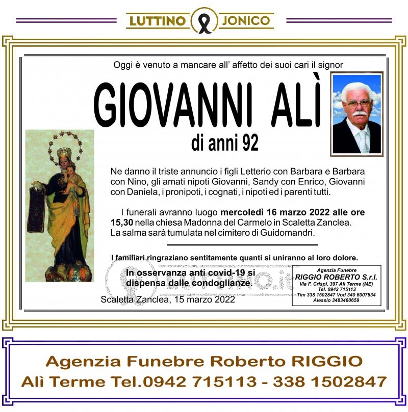 Giovanni  Alí